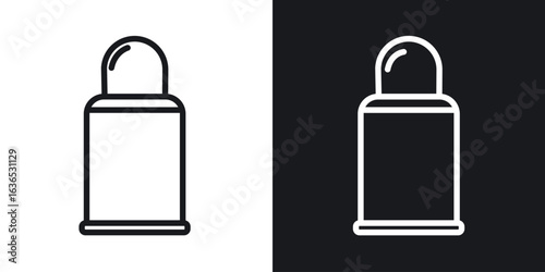 deodorant icon. Thin Linear Style Designs for web design and infographics