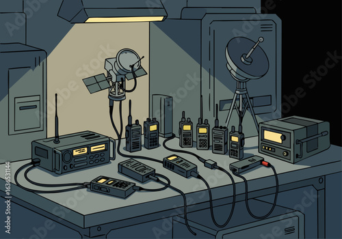 Meshtastic Theme Communication Setup Emergency Network Gear