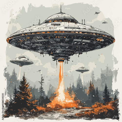 UFO Logo  Very Cool Design