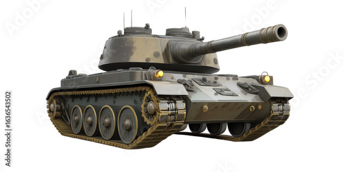 tank isolated on white background