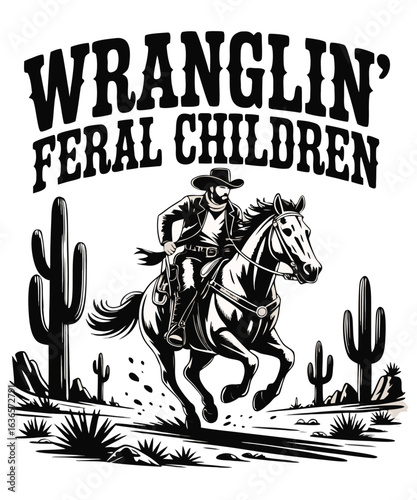cowboy western t shirt designs