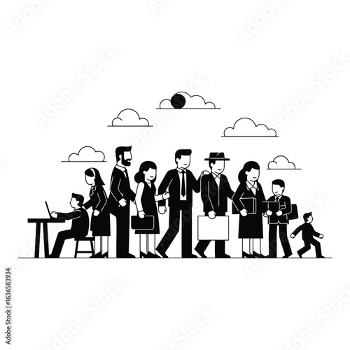 People in Modern Life