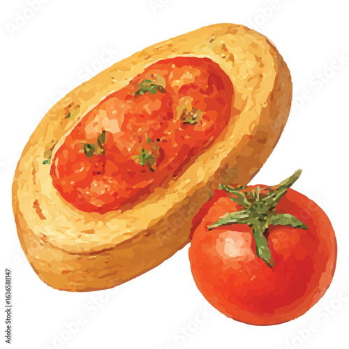 Homemade Tomato Bruschetta Recipe: Rustic Tomato Toast Art