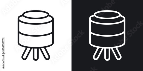 Water tank icon vector pictogram. UI. EPS10. - Vector