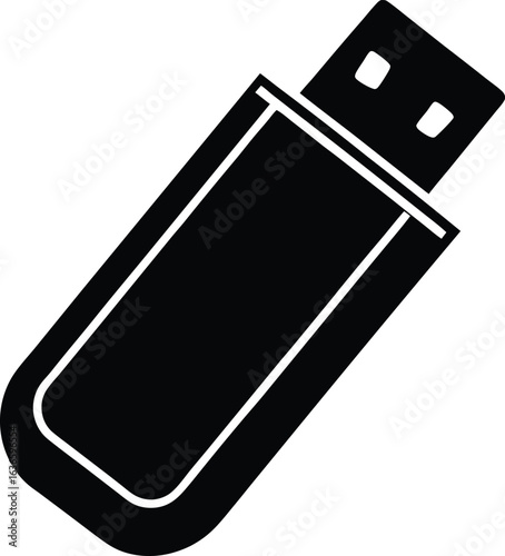 Icon a U S B flash drive storage memory
