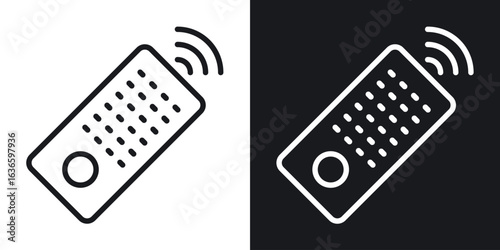 Remote icon vector pictogram. UI. EPS10. - Vector