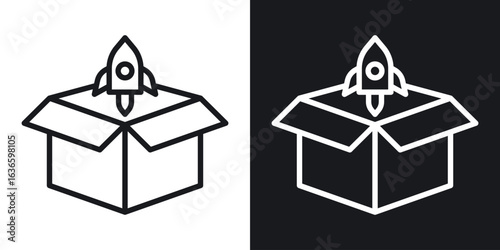 Product release icon vector pictogram. UI. EPS10. - Vector