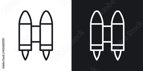 Jetpack icon vector pictogram. UI. EPS10. - Vector