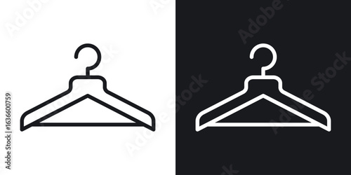 Hanger icon vector pictogram. UI. EPS10. - Vector