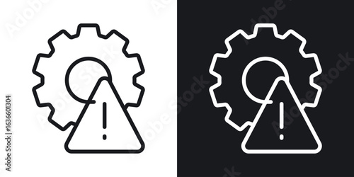 Failure icon vector pictogram. UI. EPS10. - Vector