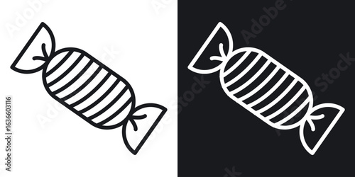 Candy icon vector pictogram. UI. EPS10. - Vector