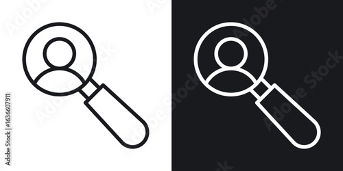 Hiring icon vector pictogram. UI. EPS10. - Vector