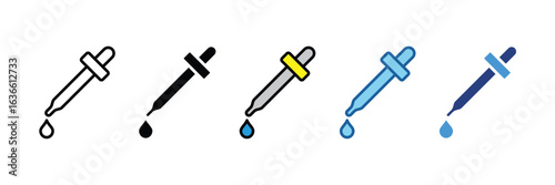 Pipette  Icon Element For Design