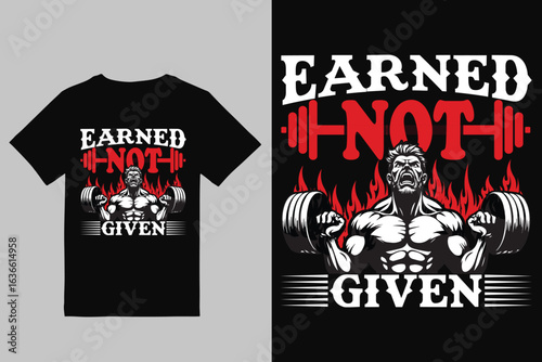 Fitness T-Shirt Vector Design,gym T-Shirt