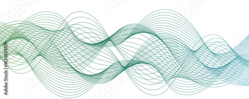 Abstract curvy line art wavy flowing dynamicsound, wave, wind, information flow. Twisted curve lines and blend effect,Rhythmically, soundwaves or digital frequency signals. clean, fluid.