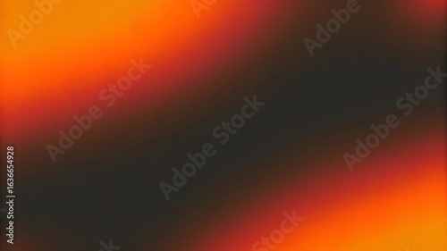 Orange red and dark grey gradient background abstract