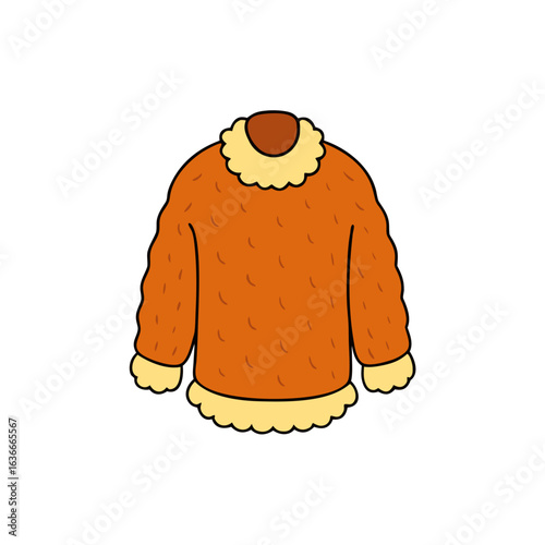 creative lightweight knit sweater vector style