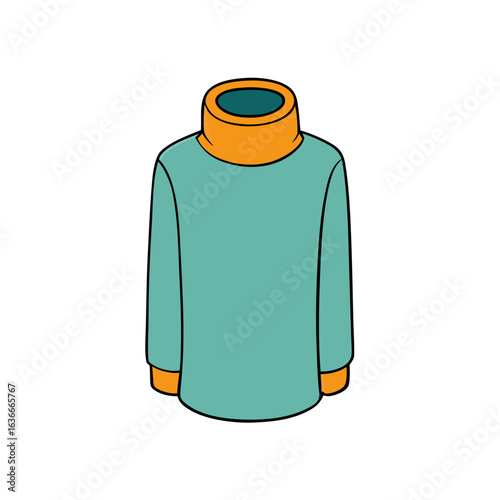 creative wrap sweater vector style