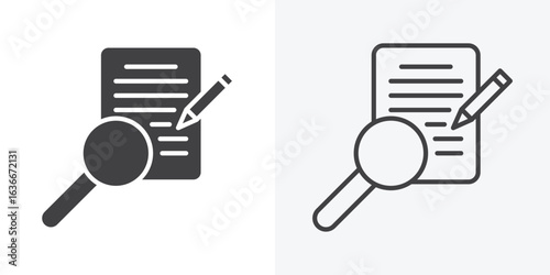 Define icon. Line Art And Clip art Style Design