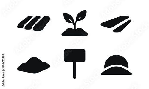 Plant Nursery Icons