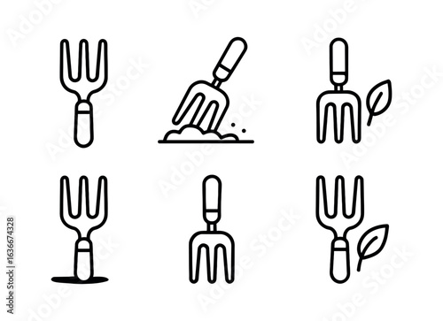 Weeding Tool Icons