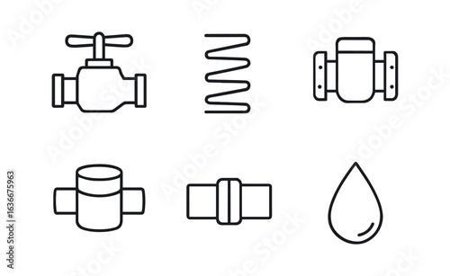 Irrigation System Icons