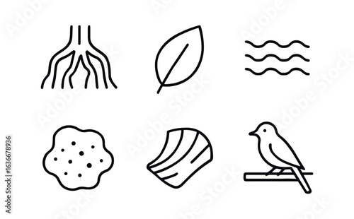 River Delta Icons