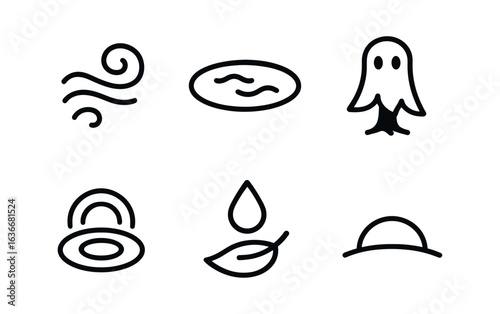 Swamp Icon Set