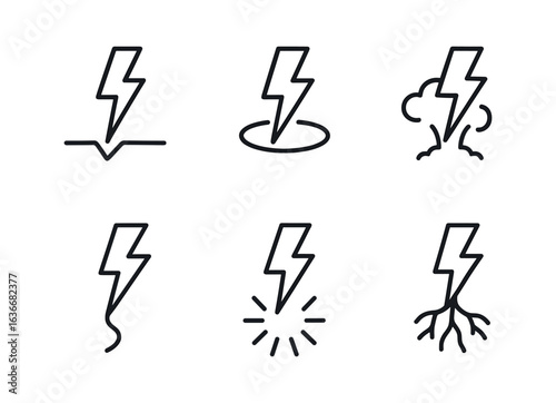 Lightning Icon Set