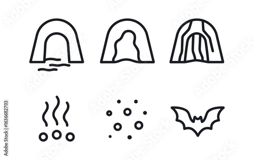 Cave Icons Grid