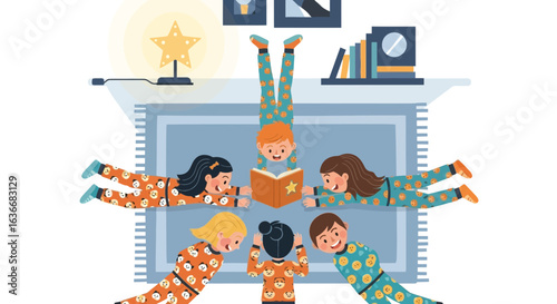 Adventures In Pajamas Friends Gathered For Reading Enjoyable Storytelling Session