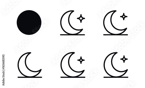 Moon Phase Icons
