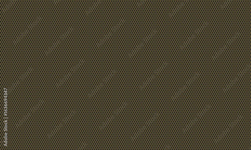Obraz premium Seamless Chainlink Pattern with Interlocking Geometric Design