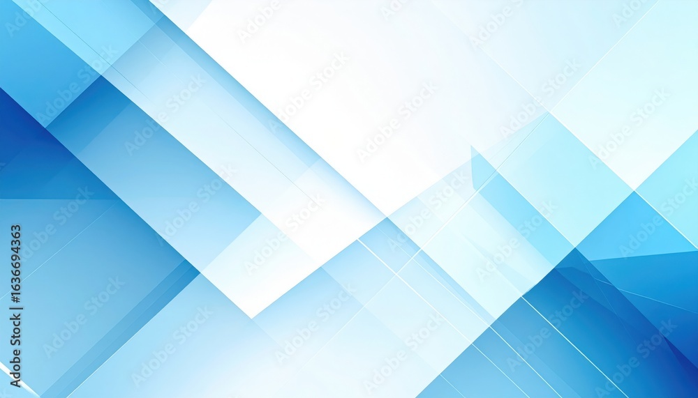 Fototapeta premium Dynamic abstract background design digital art modern aesthetics light blue gradient digital environment creative concept