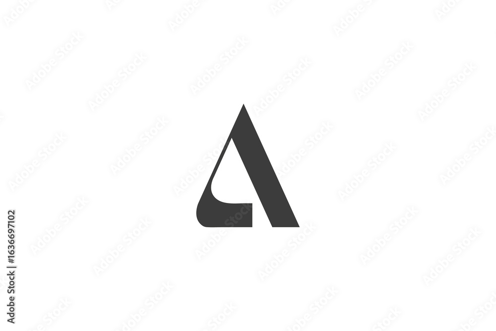 Elegant A Brand Logo Design Elegant A Brand Logo Design