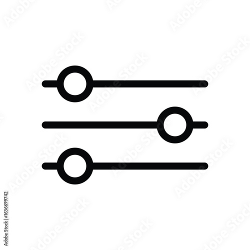 Equalizer Settings Control Panel Interface Element for Adjusting Audio Levels and Fine-Tuning Sound Quality with a Transparent Background for Seamless Integration