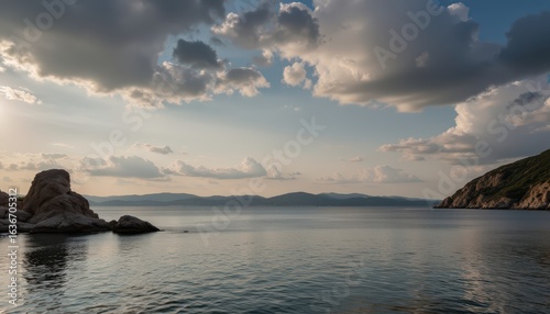 Tranquil water reflections, a serene nature background for desktop and mobile wallpapers