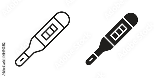 Pregnancy test icon symbol, sign, logo or emblems. silhouette. EPS 10.