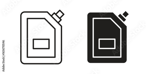 Doy pack pouch icon symbol, sign, logo or emblems. silhouette. EPS 10.