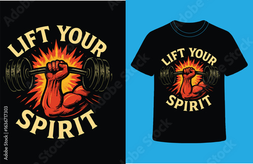 I'm Bulking T-shirt Design. Bodybuilding Slogan for Bulking Season. Distressed Style Vector Graphic.


