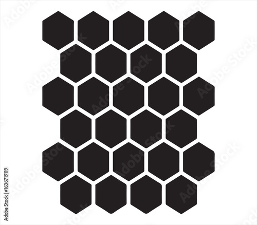 Honeycomb Pattern – Geometric Hexagon Design for Creative Art & Backgrounds
