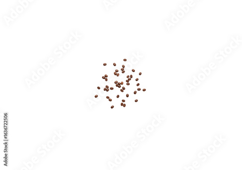 Coffee beans png on transparent background 