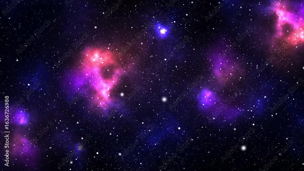 Explore the beauty of the universe with colorful nebulae and twinkling ...
