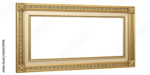 Golden Greek Key Frame, Pic...