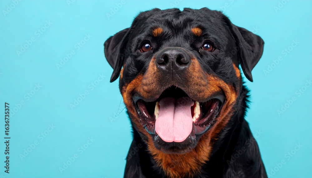Obraz premium Rottweiler dog portrait