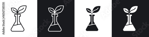 GMO icon vector - Sign or Symbol collection