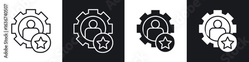 Skills icon vector - Sign or Symbol collection