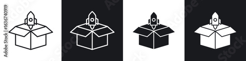 Product release icon vector - Sign or Symbol collection