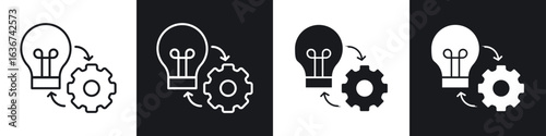 Implementation icon vector - Sign or Symbol collection
