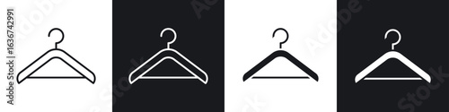 Hanger icon vector - Sign or Symbol collection